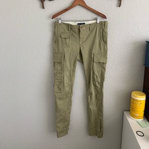 Ralph Lauren cotton khaki cargo pants